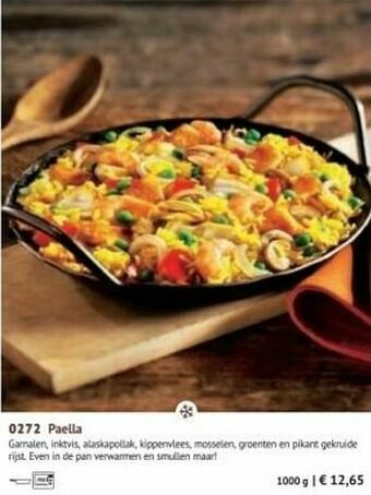 Bofrost Paella aanbieding