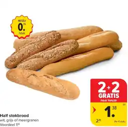 Carrefour Half stokbrood aanbieding