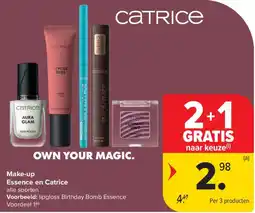 Carrefour Make-up Essence en Catrice aanbieding