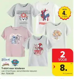 Carrefour T-shirt voor kinderen aanbieding