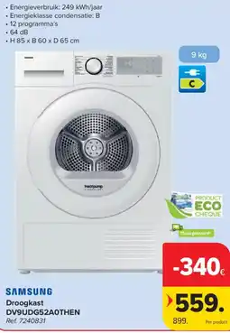 Carrefour Samsung Droogkast aanbieding