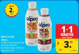 Carrefour Meal to Go Alpro aanbieding