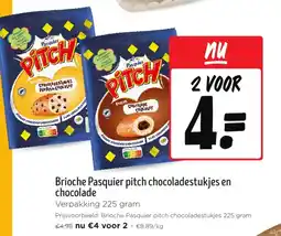 Jumbo Bioche Pasquier pitch chocoladestukjes en chocolade aanbieding