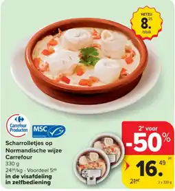 Carrefour Scharrolletjes op Normandische wijze Carrefour aanbieding