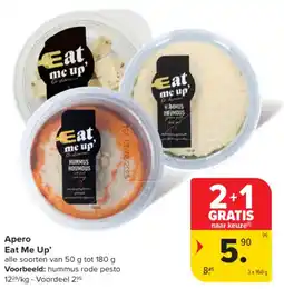 Carrefour Apero Eat Me Up' aanbieding