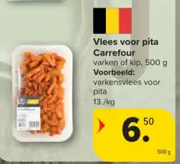 Carrefour Vlees voor pita Carrefour aanbieding