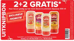 Carrefour Devos & Lemmens Squeeze aanbieding