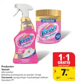 Carrefour Vanish Oxi Action aanbieding