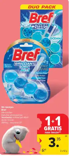 Carrefour Wc-blokjes Bref aanbieding