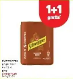 Spar Schweppe ginger beer aanbieding