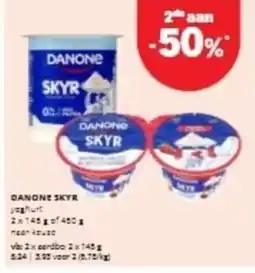 Spar Danone skyr aanbieding