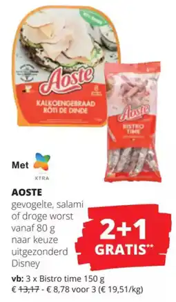 Spar Disney uitgezonderd aanbieding