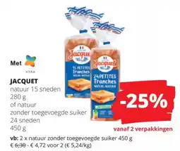 Spar Jacquet aanbieding