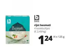 Spar Rijst basmati aanbieding
