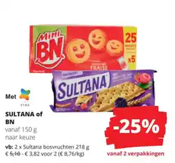 Spar Sultana of BN aanbieding