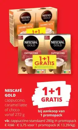 Spar Nescafe gold aanbieding