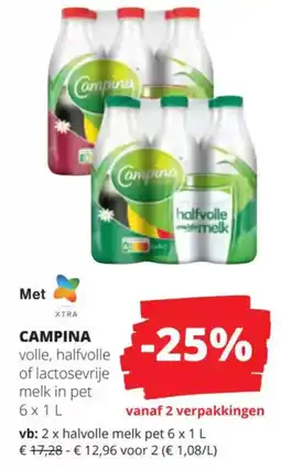 Spar Campina aanbieding