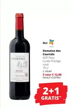 Spar Domaine des Courtals aanbieding