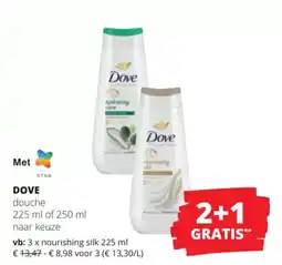 Spar Dove douche aanbieding