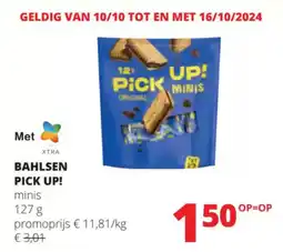 Spar Bahlsen pick up! minis aanbieding