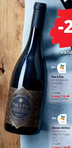 Spar Masso Antico chardonnay Itali IGT Puglia wit aanbieding