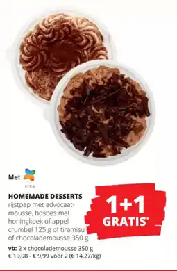 Spar Homemade desserts aanbieding