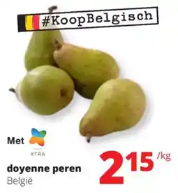 Spar Doyenne peren België aanbieding