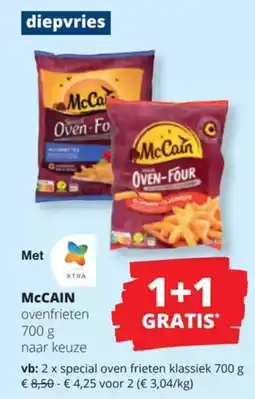 Spar McCain ovenfrieten aanbieding