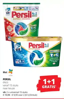 Spar Persil discs aanbieding