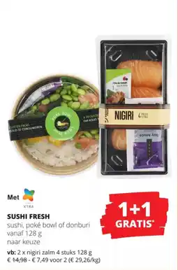 Spar Sushi fresh aanbieding