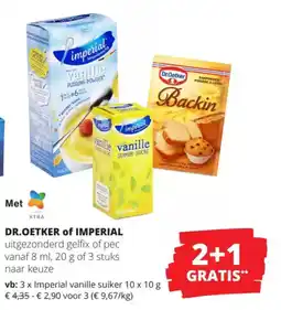Spar Dr. oetker of Imperial aanbieding