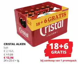 Spar Cristal alken aanbieding