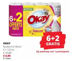 Spar Okay keukenrol decor aanbieding