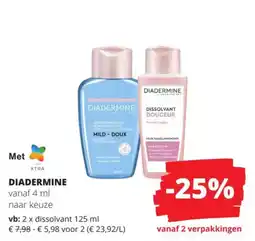 Spar Diadermine aanbieding
