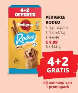 Spar Pedigree Rodeo aanbieding