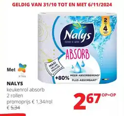 Spar Nalys keukenrol absorb aanbieding