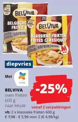Spar Oven frieten naar keuze aanbieding