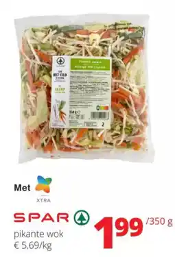 Spar Pikante wok aanbieding