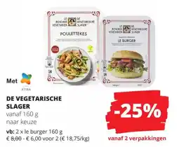 Spar De vegetarische slager aanbieding