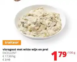 Spar T traiteur visragout met witte wijn en prei aanbieding