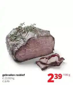 Spar Gebraden rosbief aanbieding