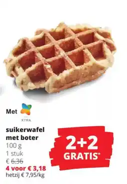 Spar Suikerwafel met boter aanbieding