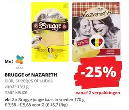 Spar Brugge of Nazareth aanbieding