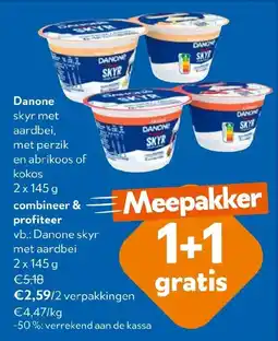 OKay Danone skyr met aardbei aanbieding