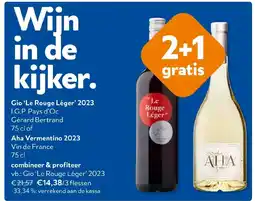 OKay Gio 'Le Rouge Léger' 2023 of Aha Vermentino 2023 aanbieding