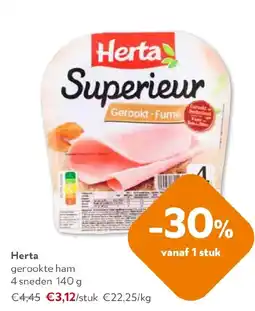 OKay Herta gerookte ham aanbieding