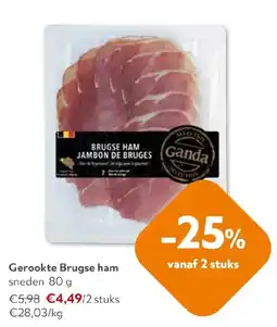 OKay Ganda Gerookte Brugse ham sneden aanbieding