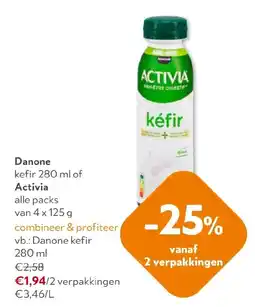 OKay Danone kefir of Activia aanbieding