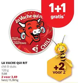 Spar LA VACHE QUI RIT chili 8 stuks 120 g aanbieding