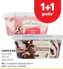 Spar CARTE D’OR tentation chocolat 200 ml aanbieding